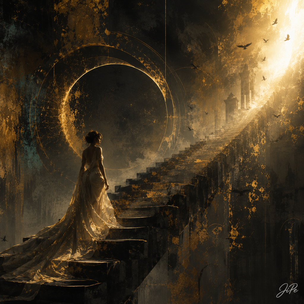 The Architecture of Light III – Stairway Beyond the Sun