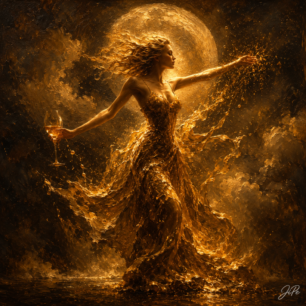 The Dance of Liquid Gold