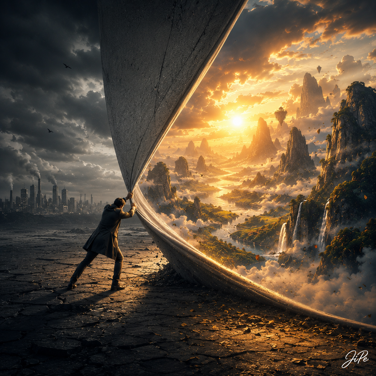The Edge Between Worlds