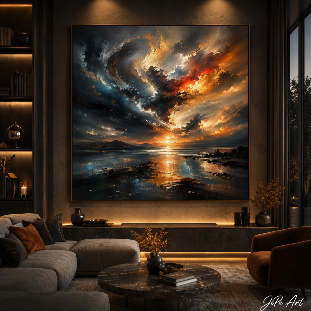 The Last Dawn - Interior Art Mockup