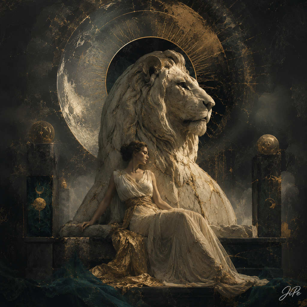 The Luminous Covenant II – The Lion Beneath the Eternal Moon
