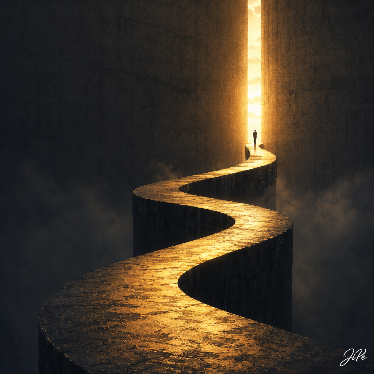 The Path Between Worlds
