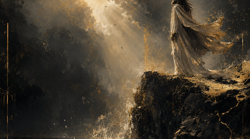 The prophet on the Cliffside