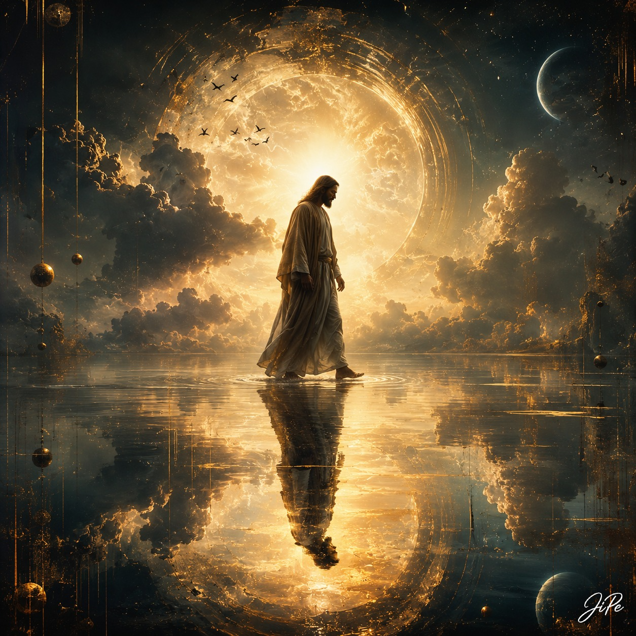 When Heaven Reflected Eternity