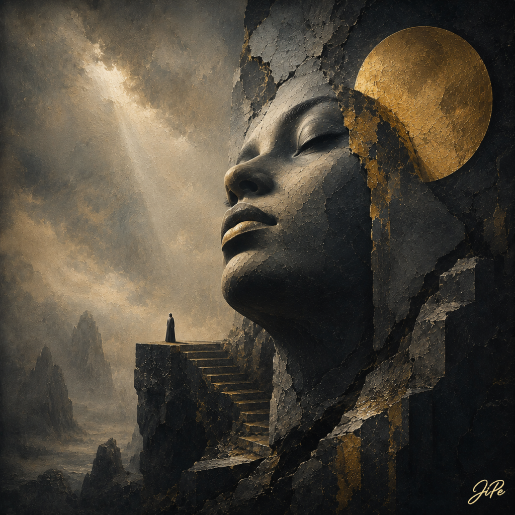 At the Edge of Her Becoming