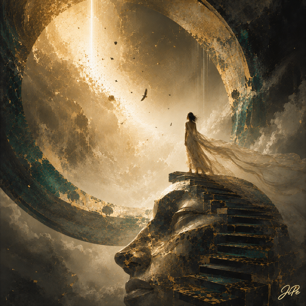 At the Summit of Her Becoming