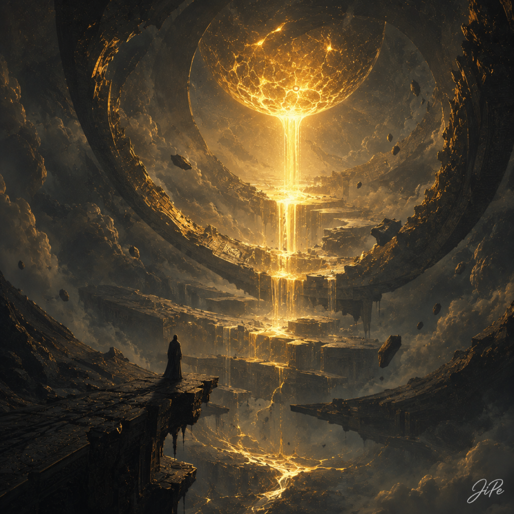 Decay and Golden Flow