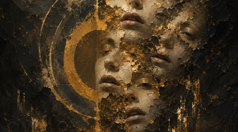 Faces Beneath the Eclipse