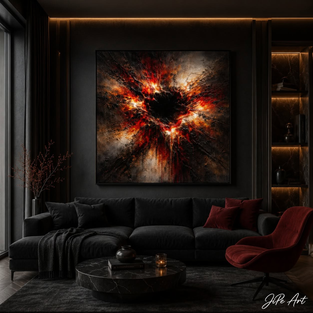 Heart of the Abyss - Interior Art Mockup