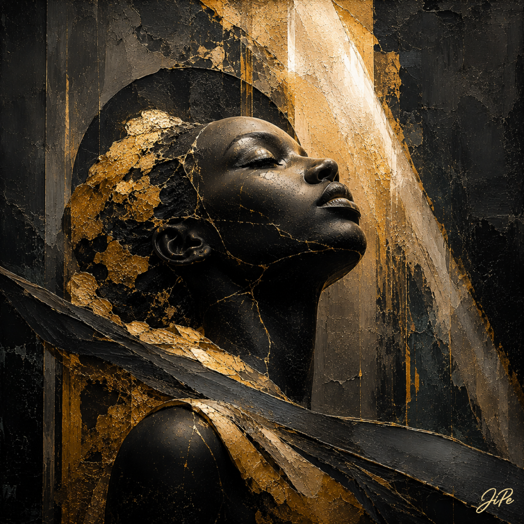 She Who Rose Through Gold