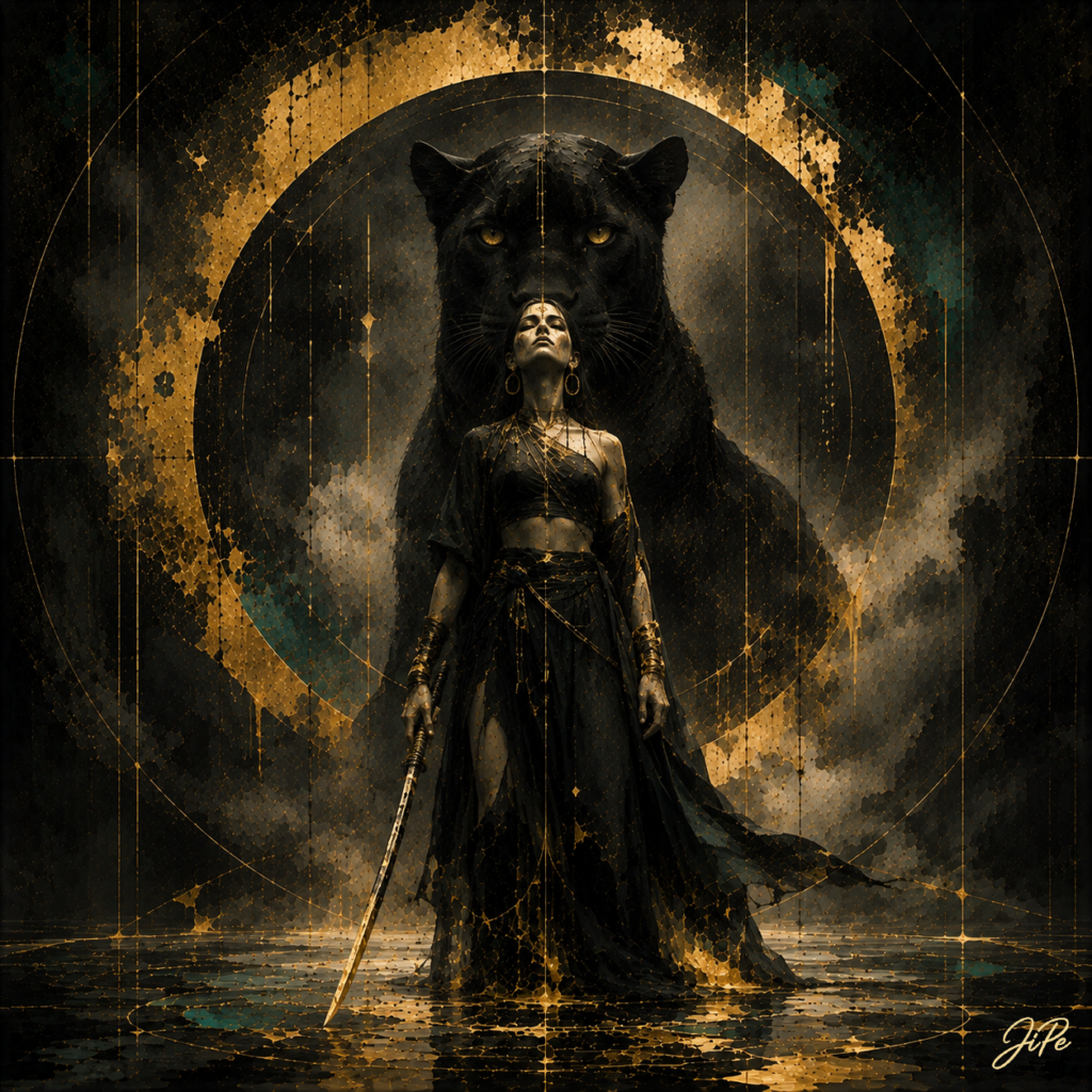 She Who Walks with the Black Panther