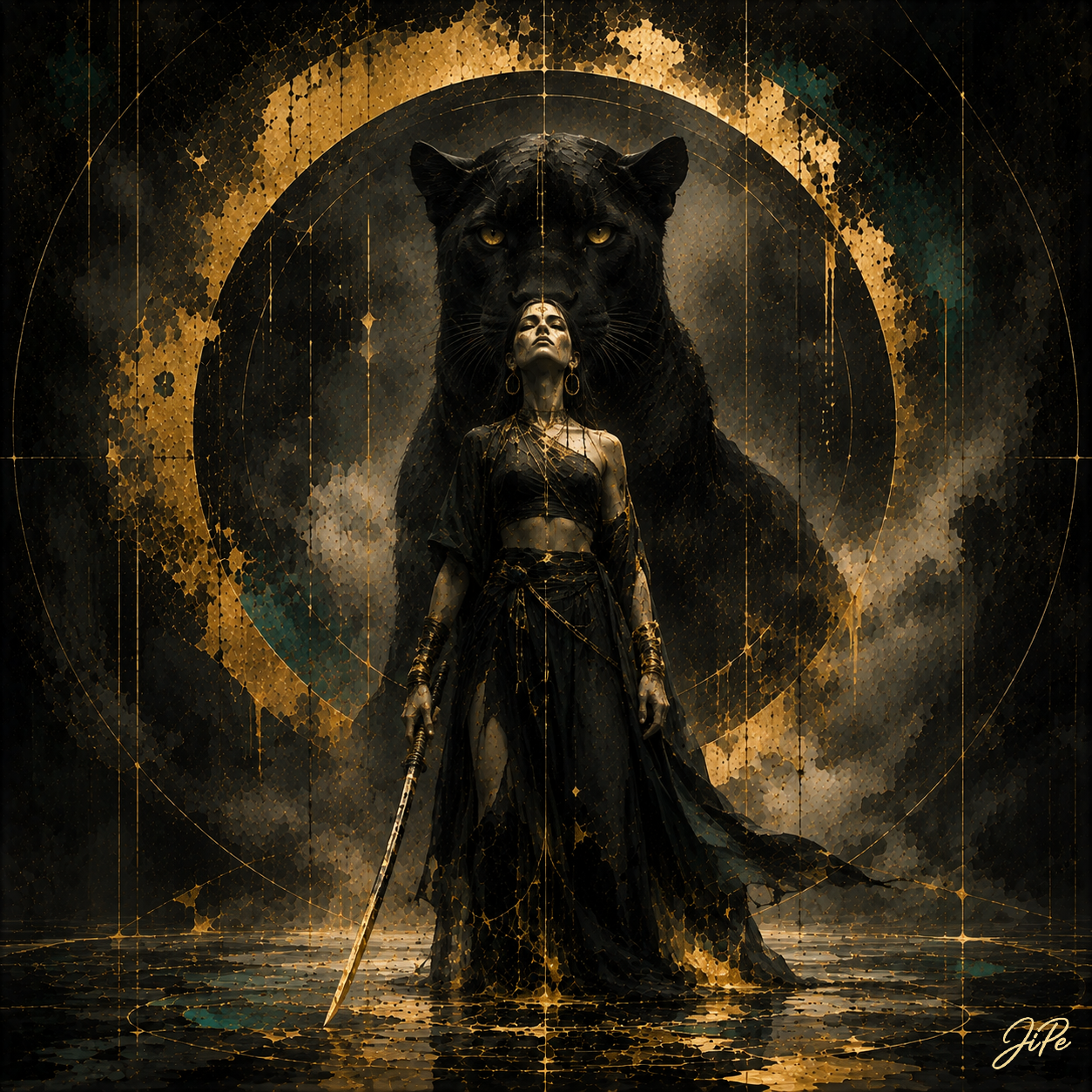 She Who Walks with the Black Panther