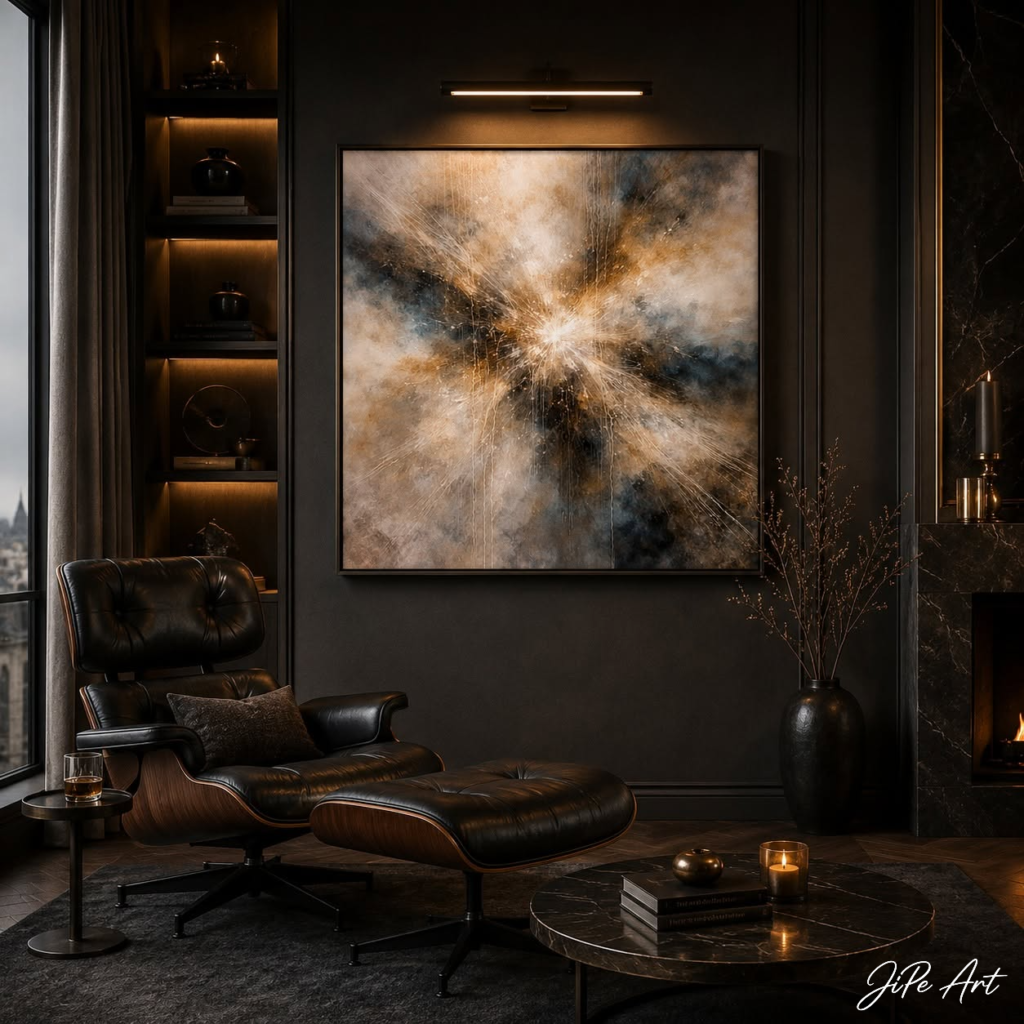 The First Spark - Interior Art Mockup
