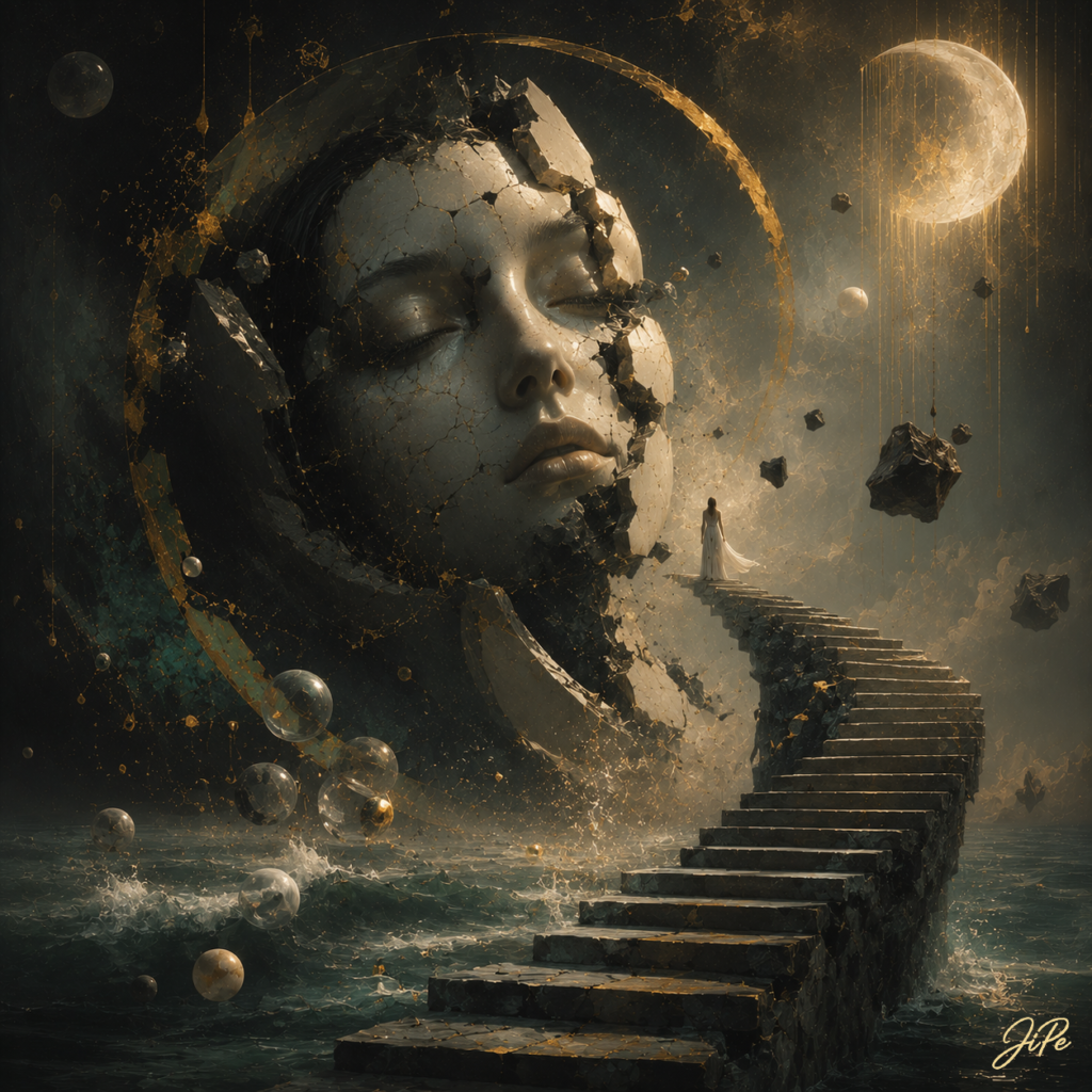 The Stairway Beyond the Broken Moon