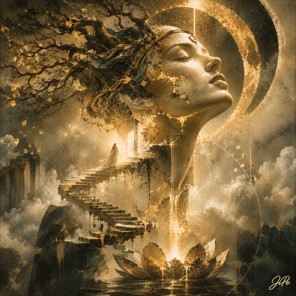 The Stairway Within Her