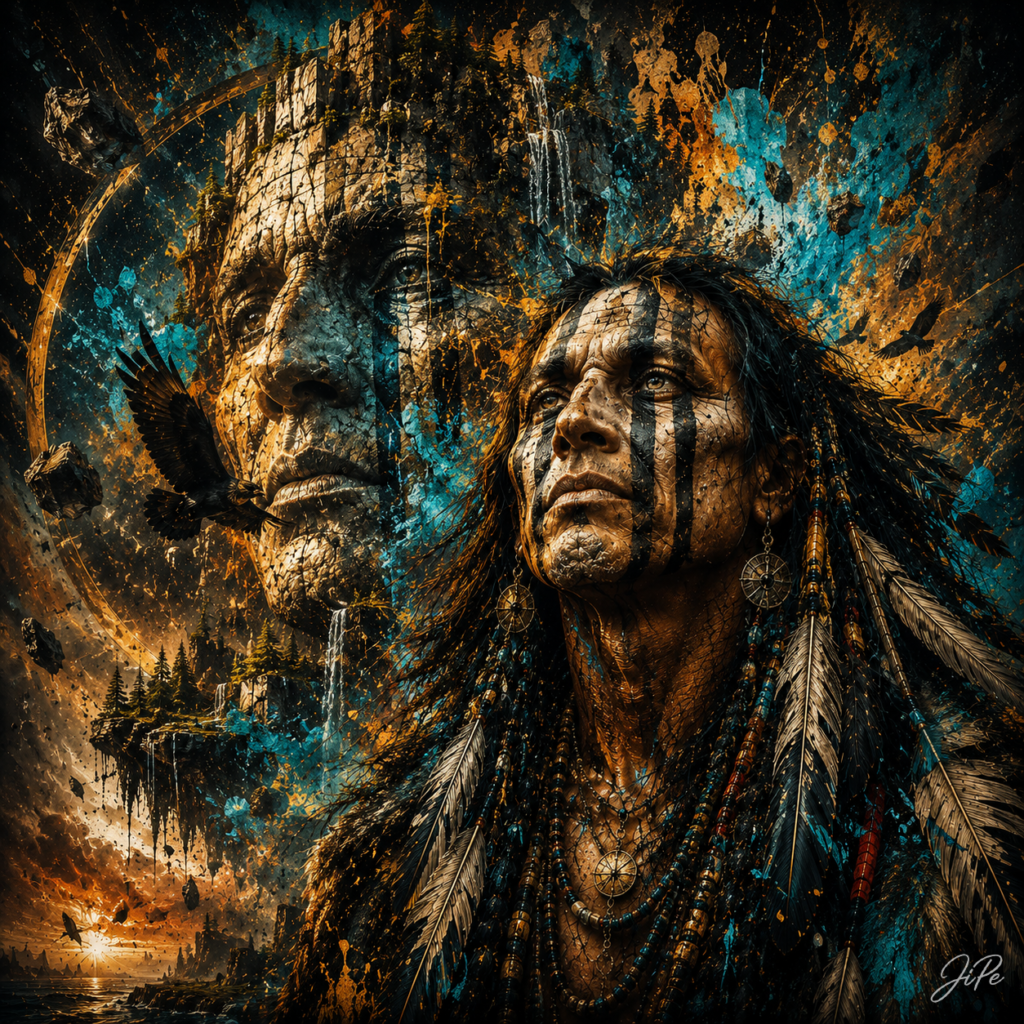 The Storm Beside the Lost Face