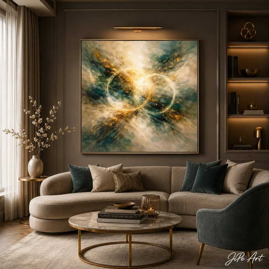 Where Worlds Meet - Interior Art Mockup