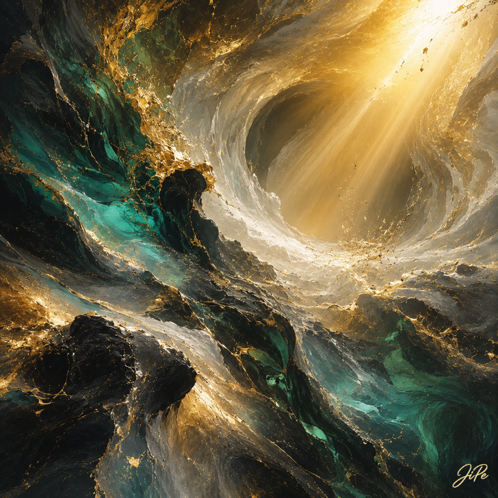 Where the Infinite Breaks into Light