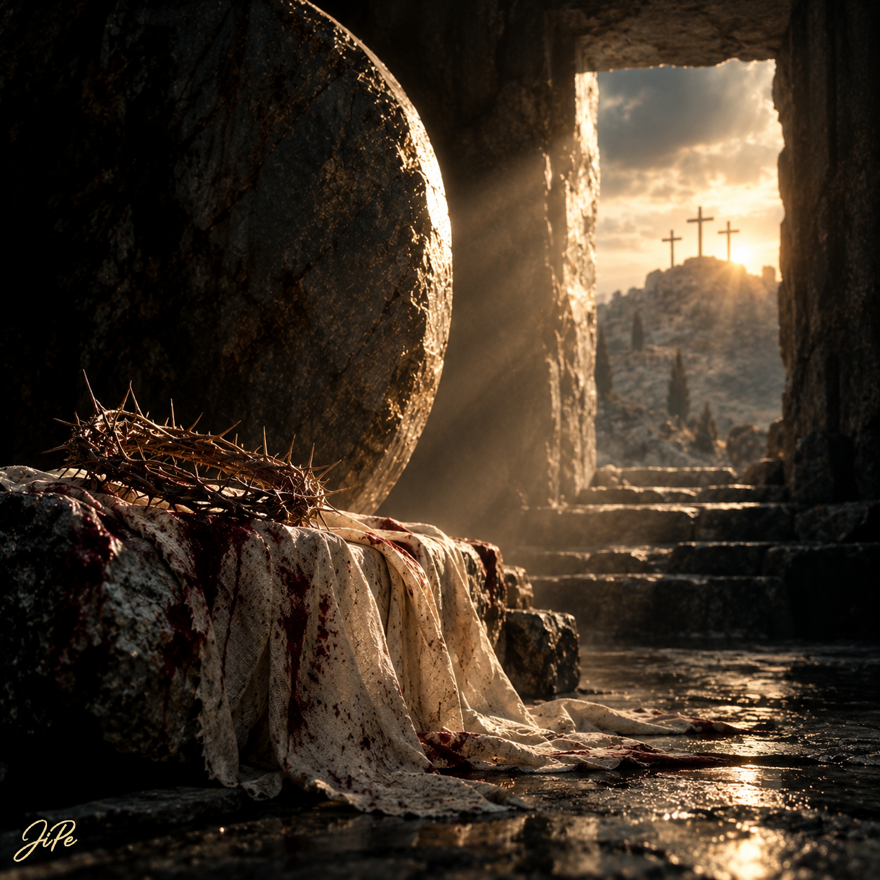 After the Stone Was Rolled Away