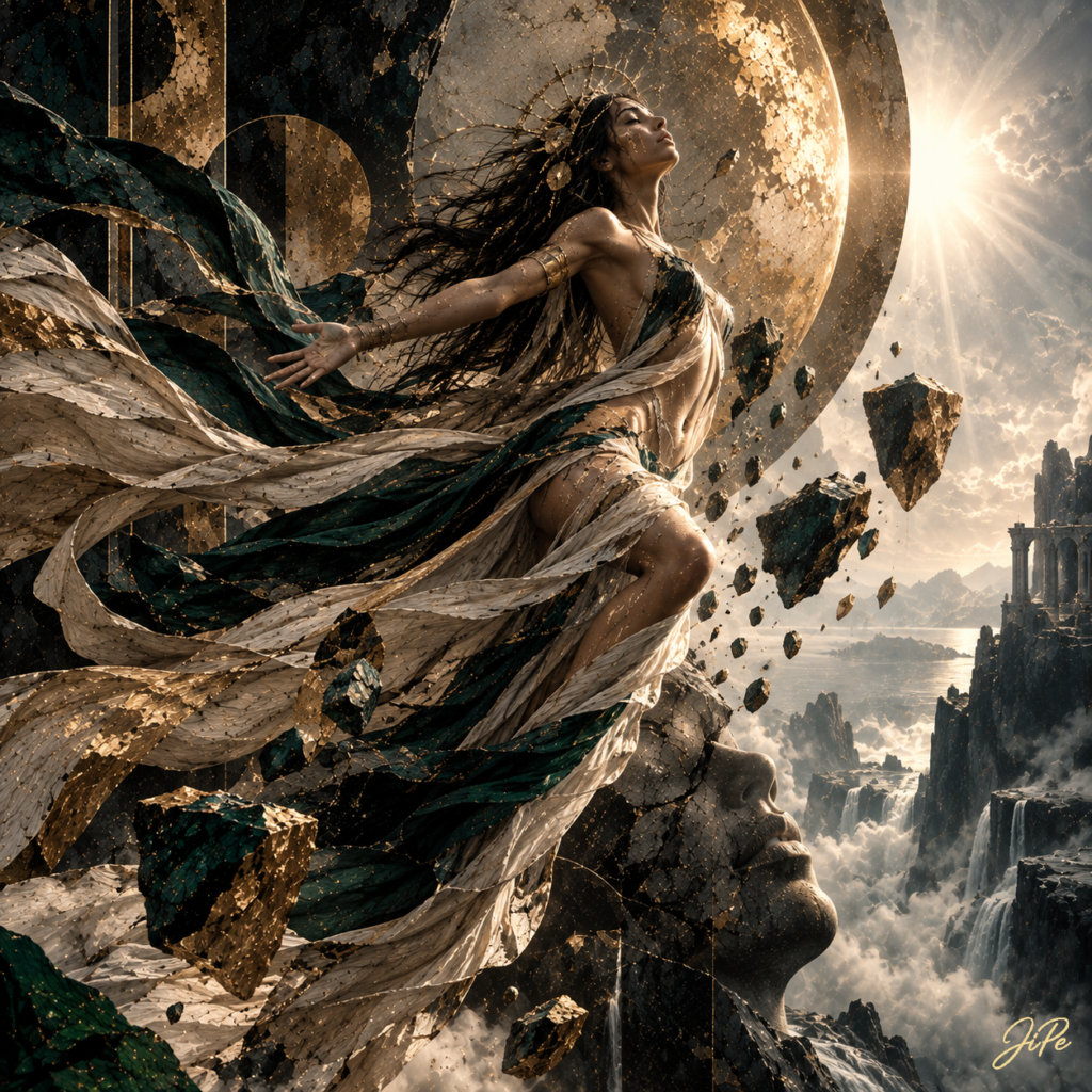 Ascension Through the Broken Sky