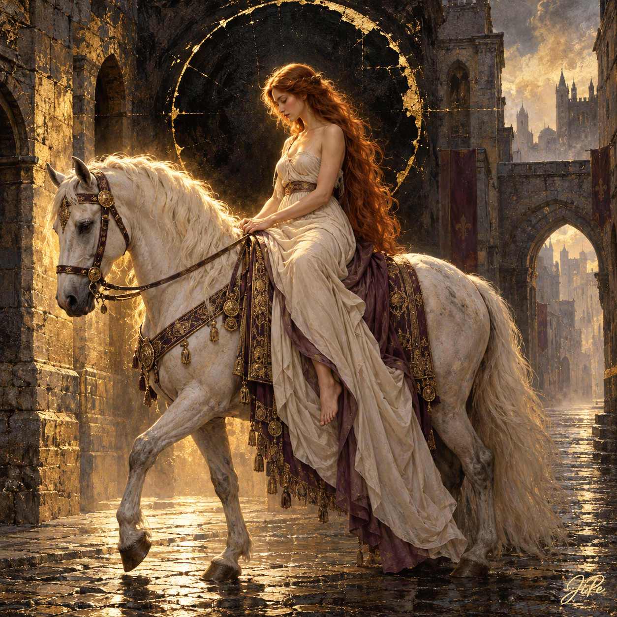 Lady Godiva (After John Collier)