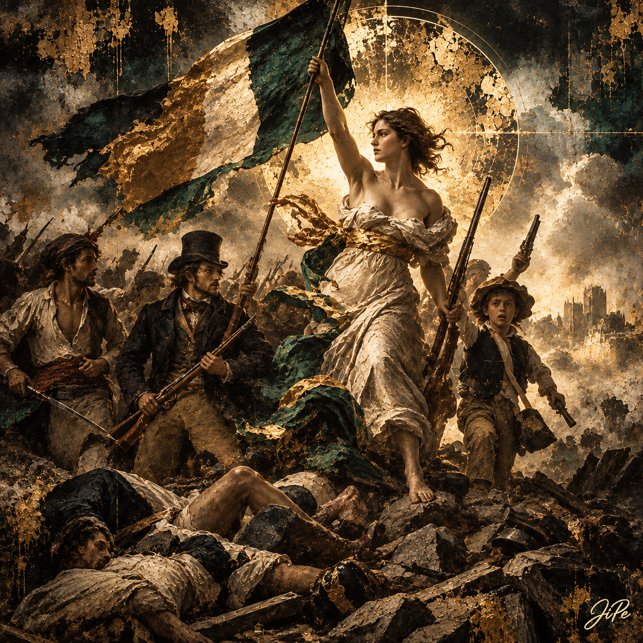 Liberty Leading the People (After Eugène Delacroix)