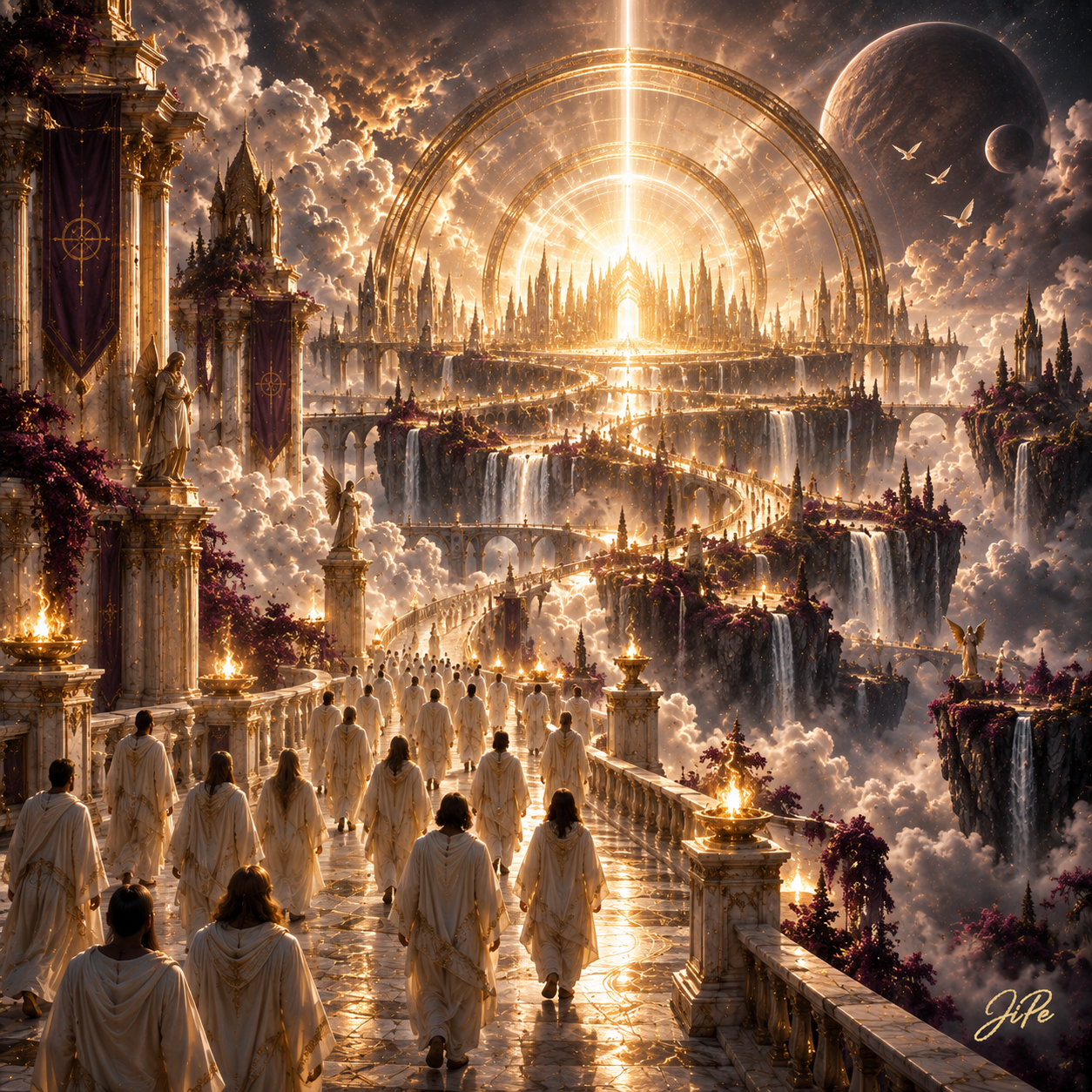Procession to the Eternal City