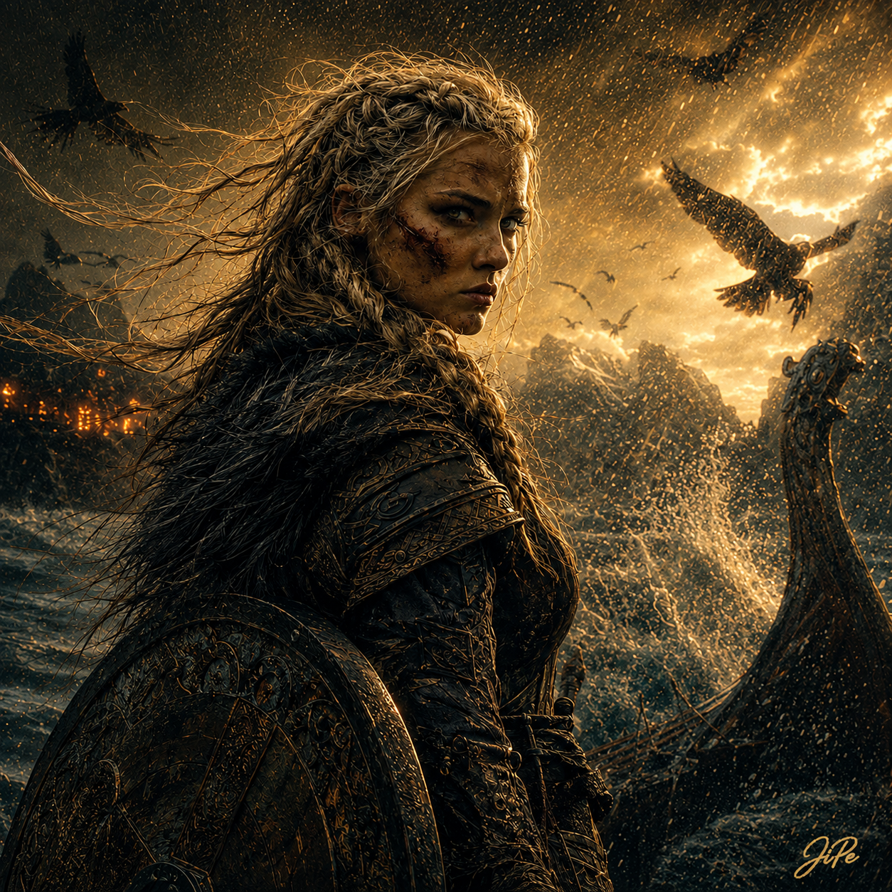 She Did Not Turn from the Storm