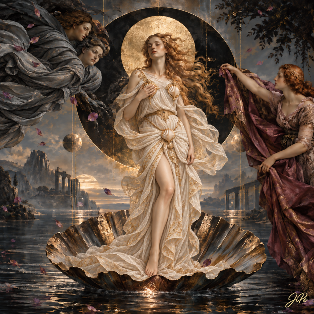 The Birth of Venus (After Sandro Botticelli)