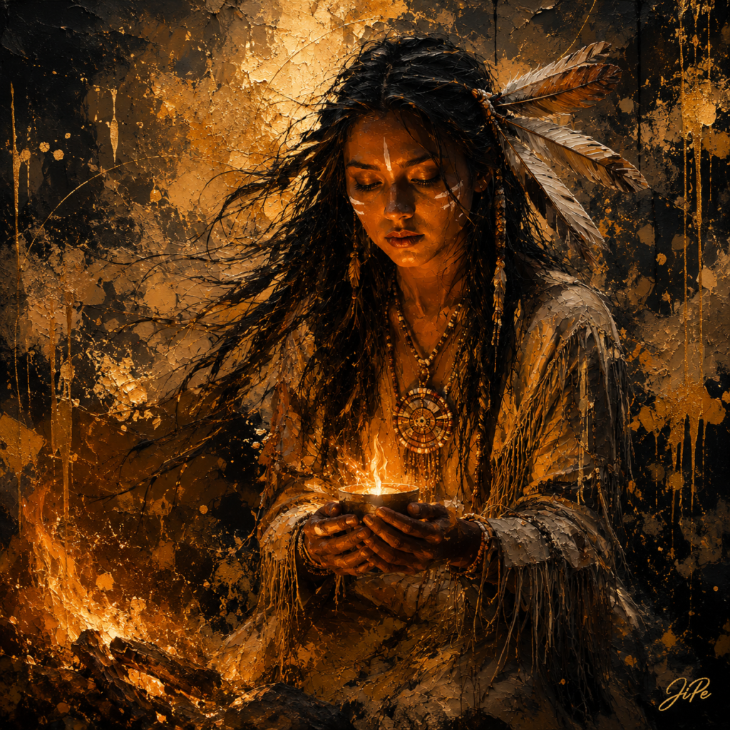 The Fire She Carried Home