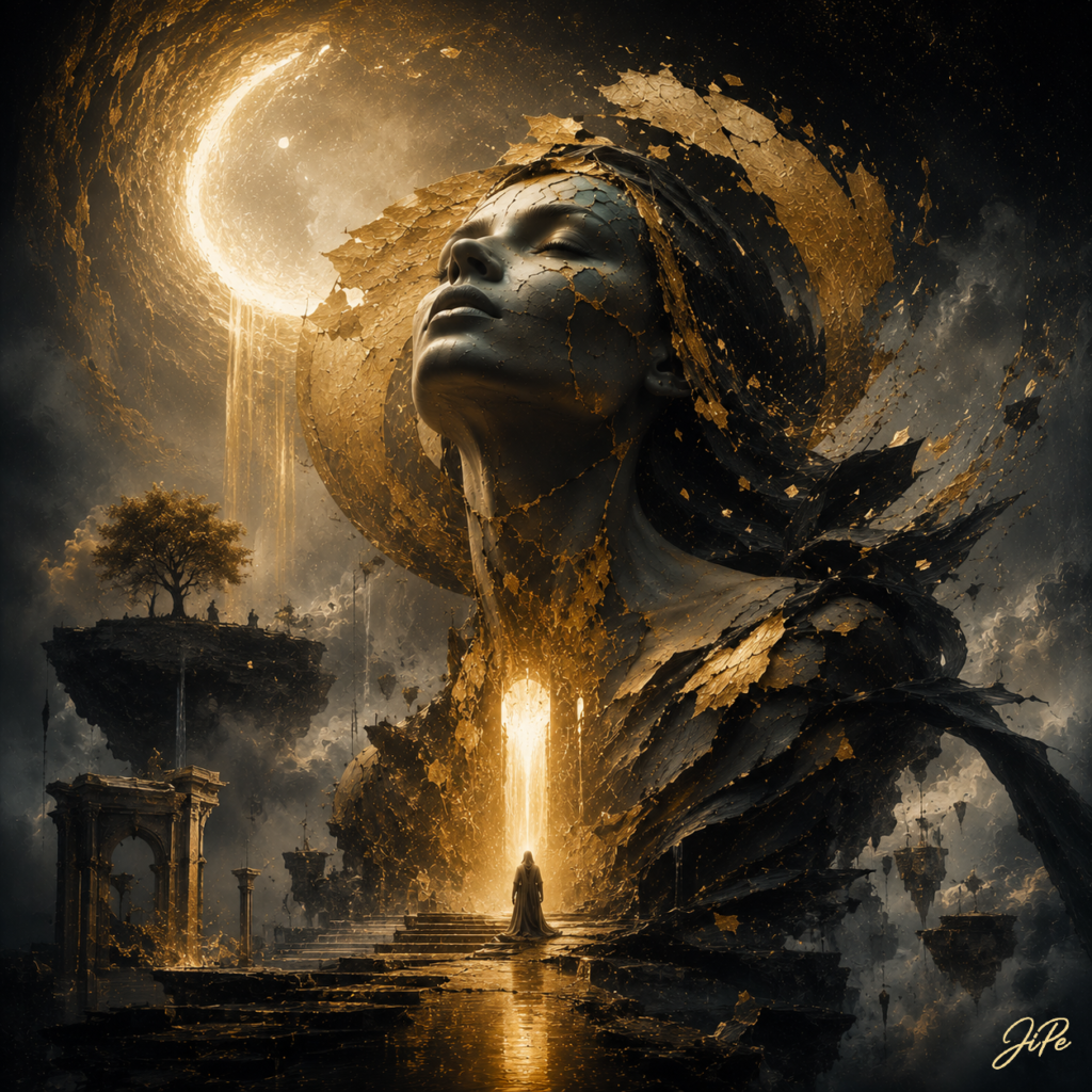 The Goddess Beyond the Golden Veil