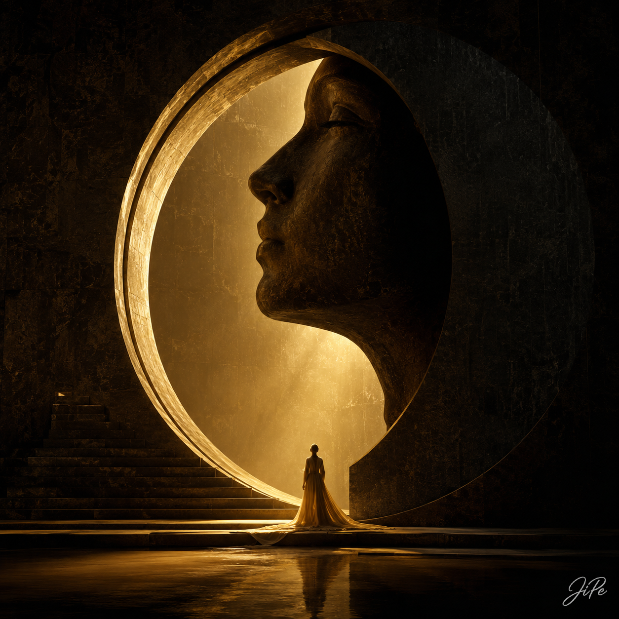 The Golden Portal and the Face of Reverence