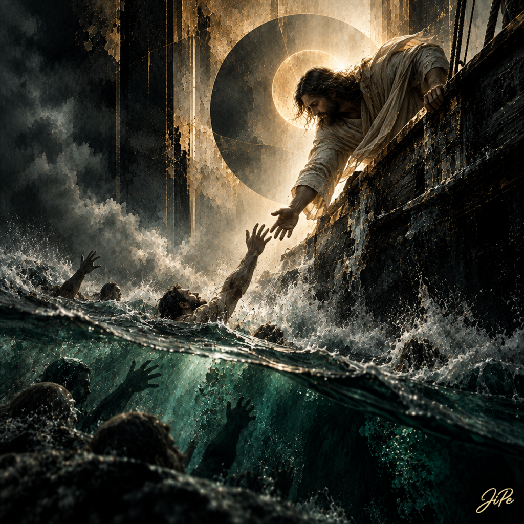 The Hand Beyond the Storm