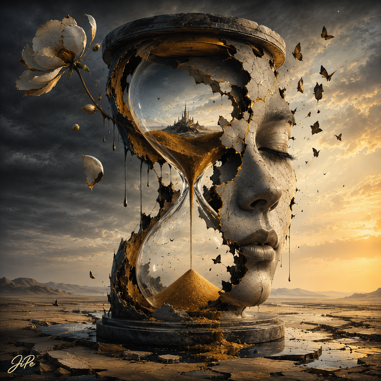 The Hourglass at the End of Memory