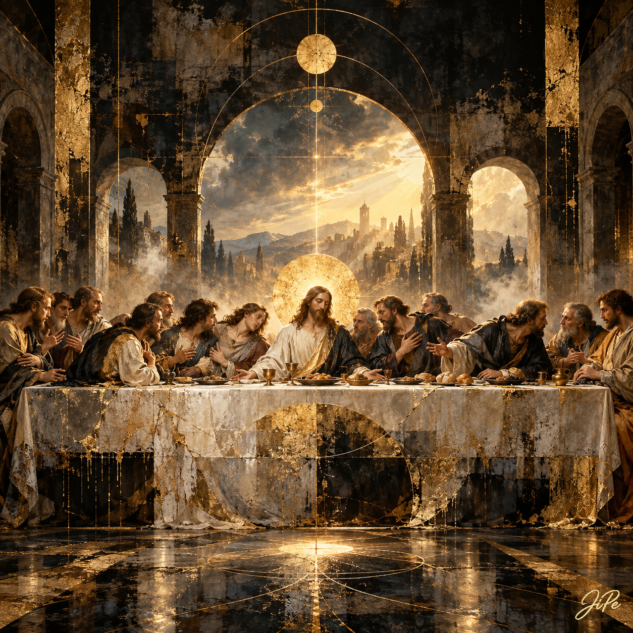 The Last Supper (After Leonardo da Vinci)