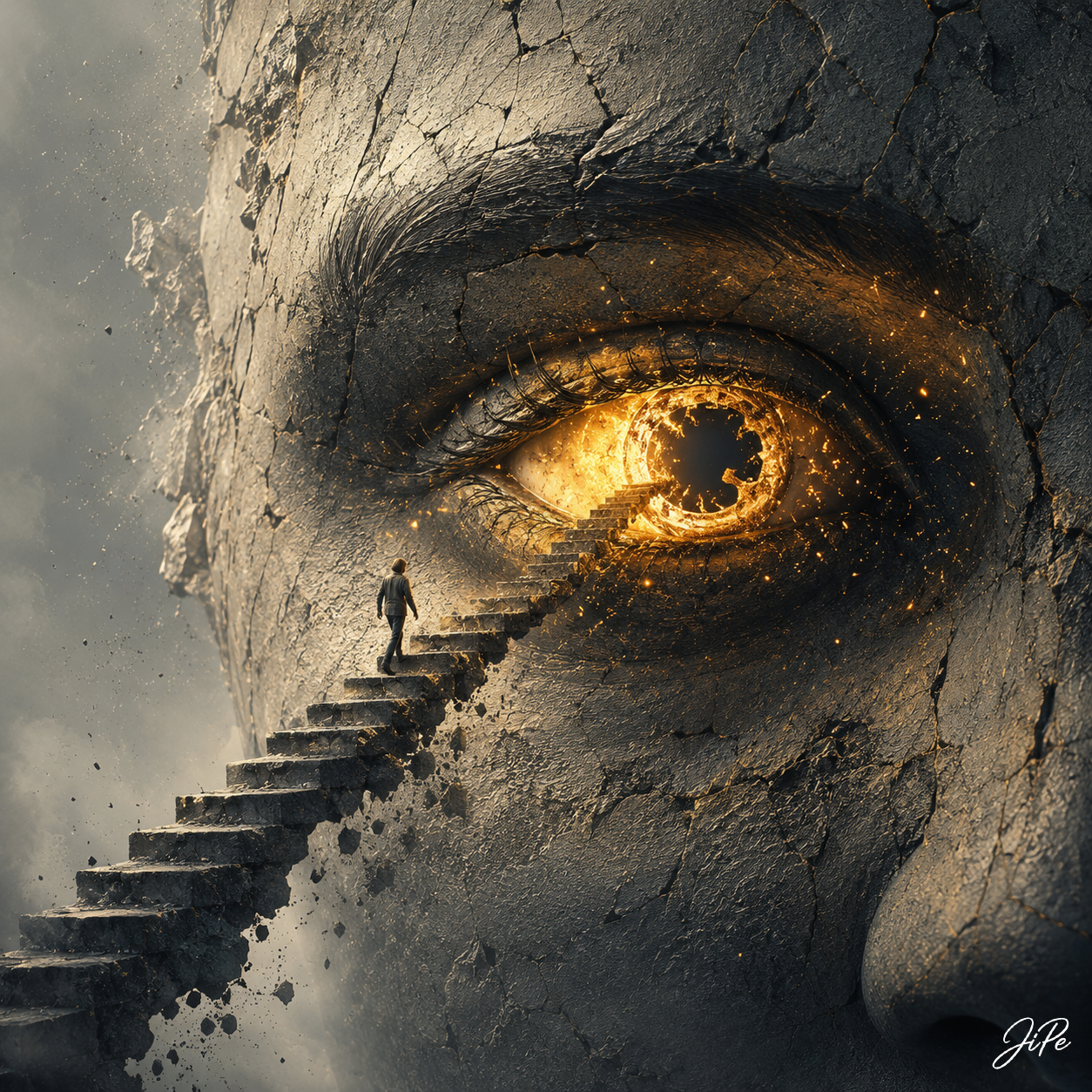 The Lone Wanderer and the Burning Eye