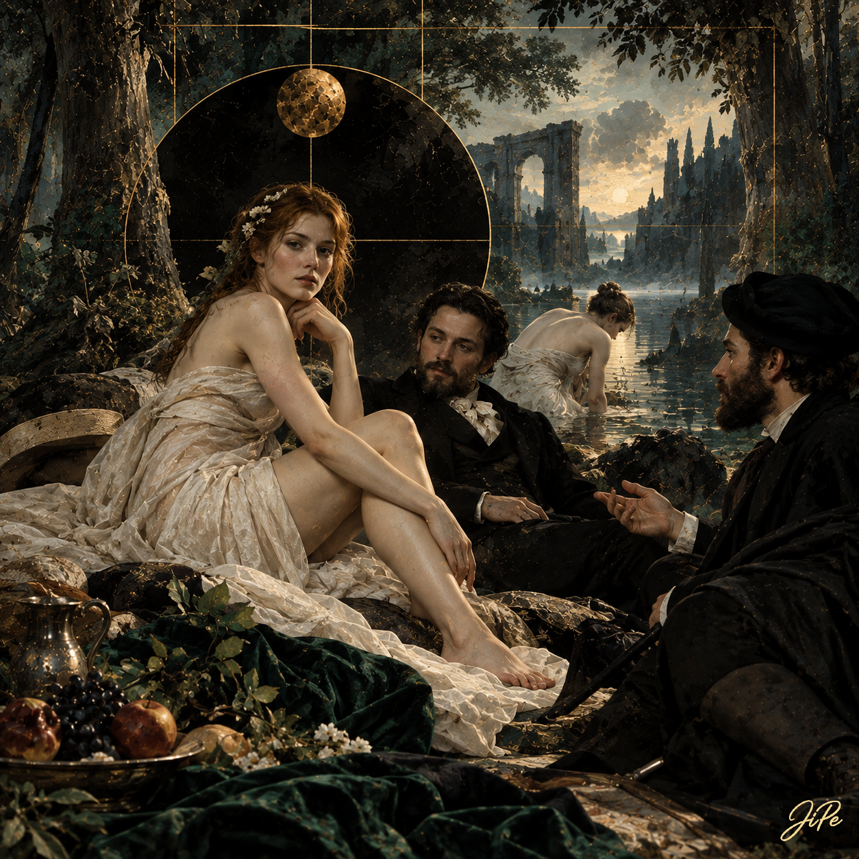 The Luncheon on the Grass (After Édouard Manet)