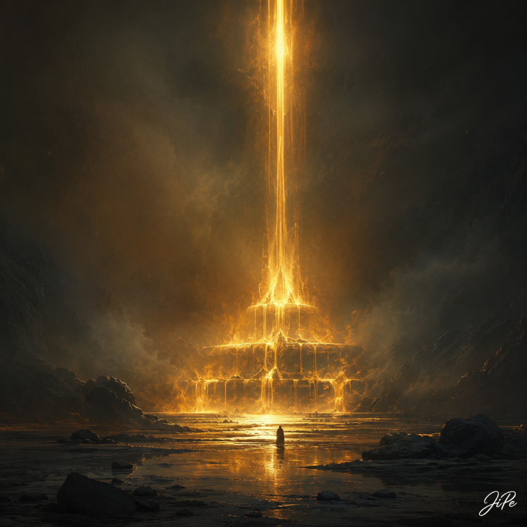 The Pillar of Falling Light