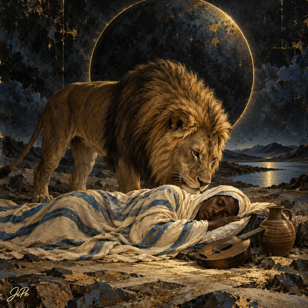 The Sleeping Gypsy (After Henri Rousseau)
