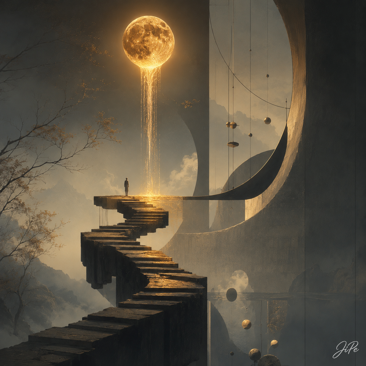 The Stairway to the Living Light