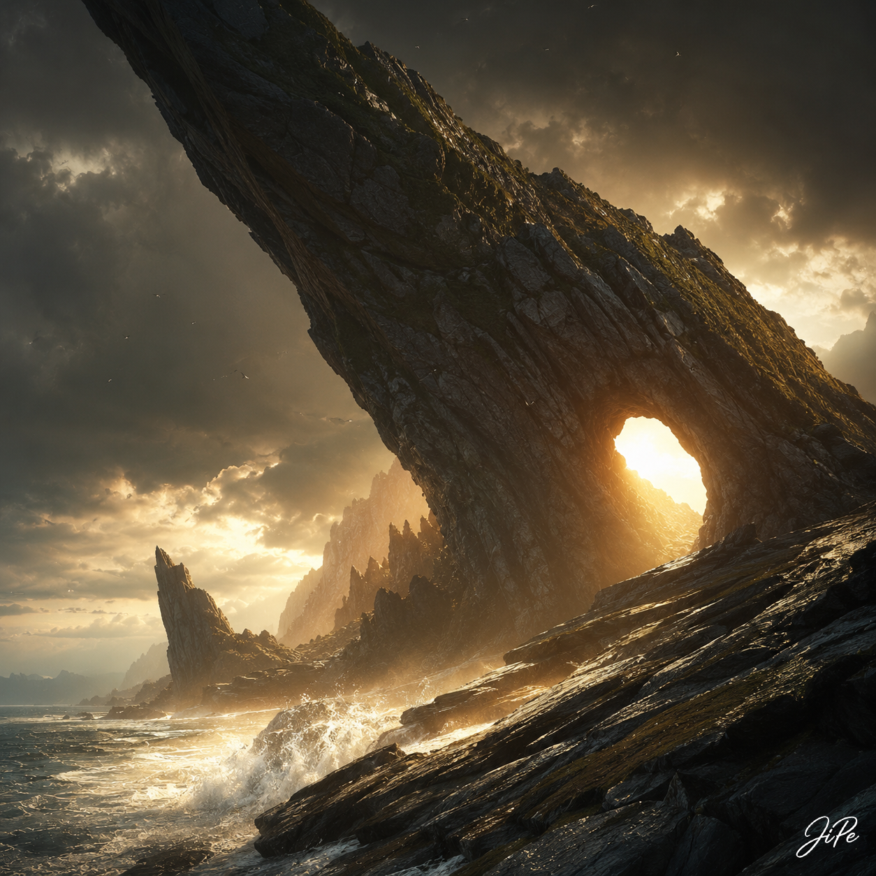 Where the Sun Passed Through Stone