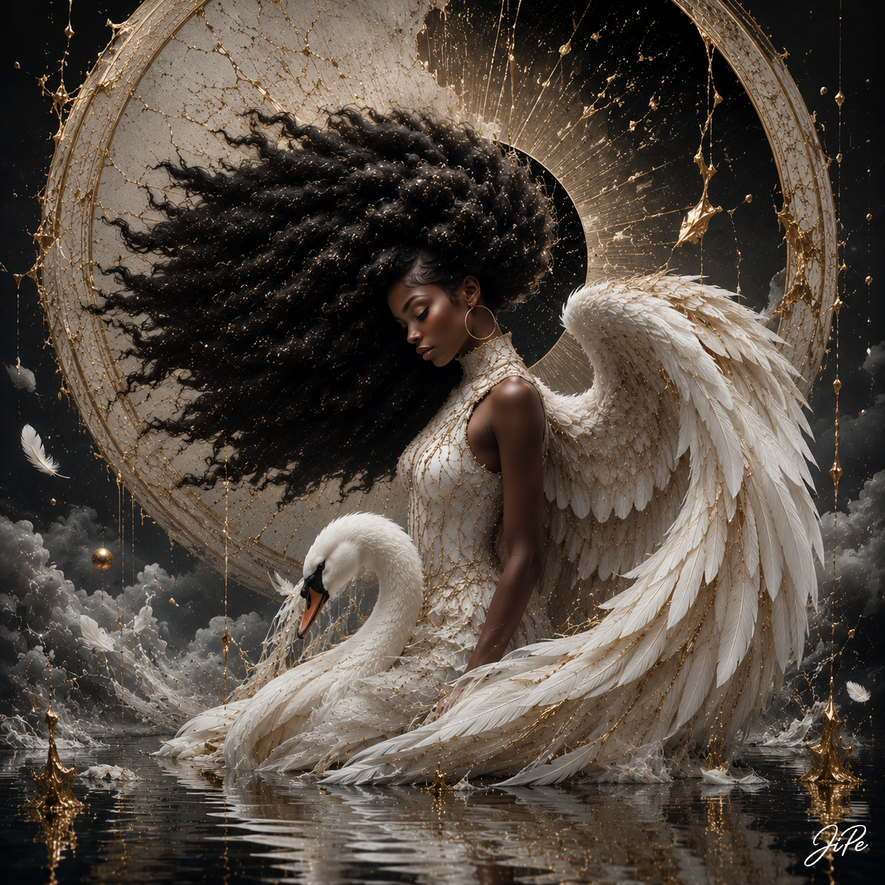 The Swan That Carried the Silence of the Stars